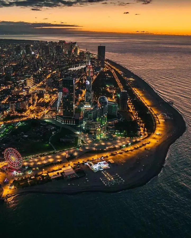 Panoramic Sea And City View Aparthotel In Orbi City Batumi